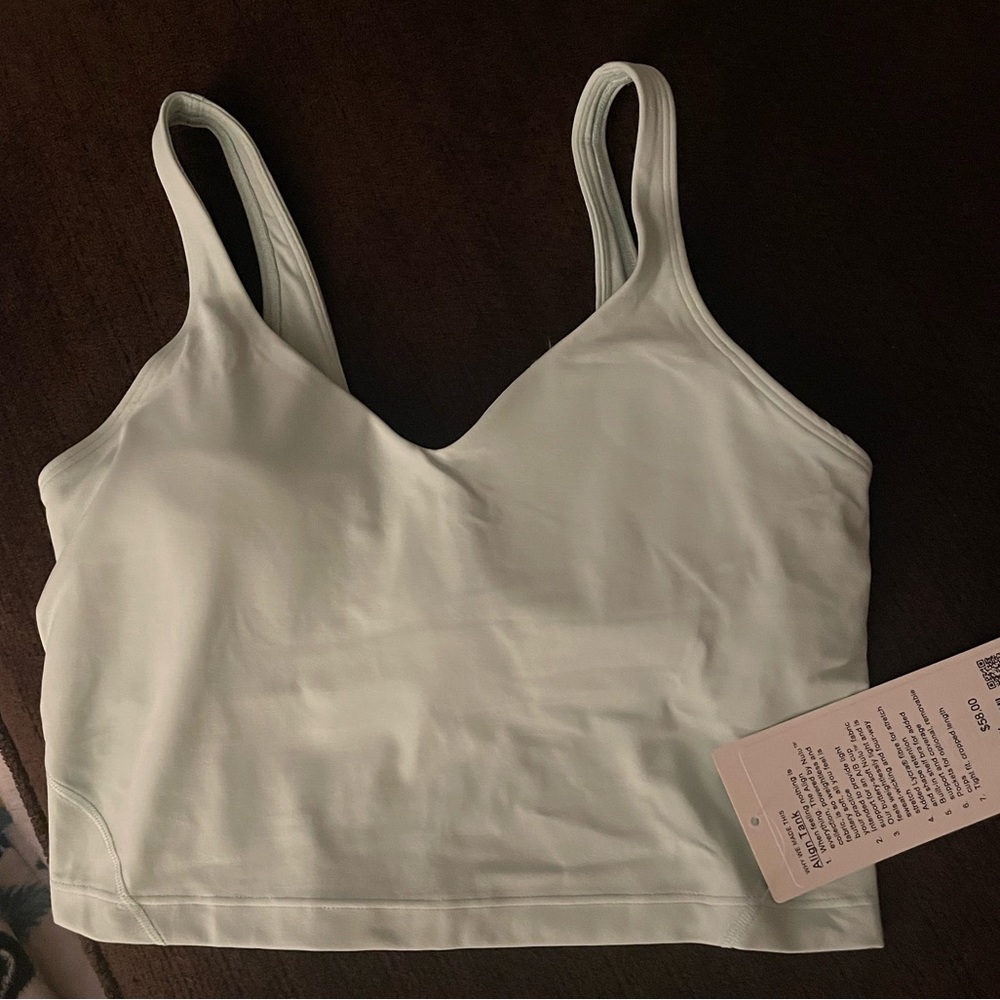 NWT Mint Lululemon Align Tank